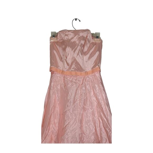 Vintage DE LARU Collection Formal Prom Or Wedding Gown Sz5/6 Pink - Picture 10 of 13